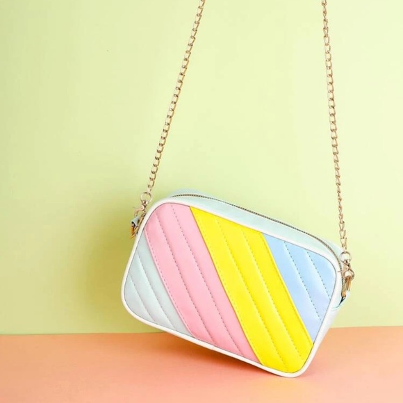 NWOT color-block chain box bag - Picture 7 of 7